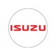 Samolepka na stredy kolies živicová 4ks - ISUZU (C13)
