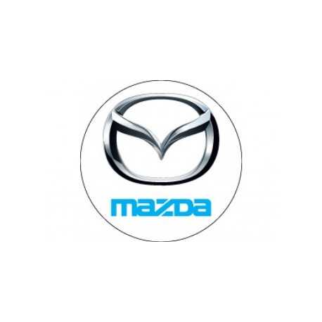 Samolepka na stredy kolies živicová 4ks - MAZDA (C13)