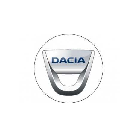 Samolepka na stredy kolies živicová 4ks - DACIA (C13)