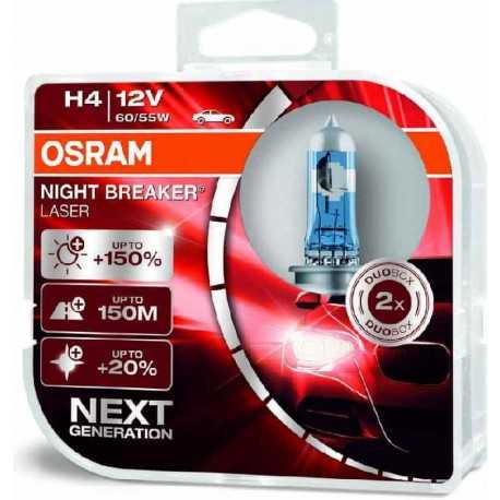 Žiarovka H4 OSRAM Night Breaker Laser 12V Set 2ks
