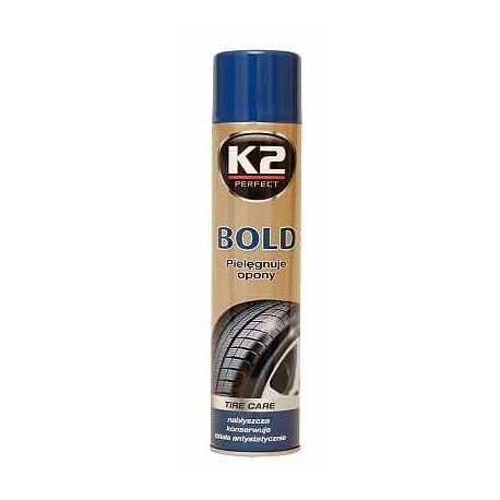 K2 BOLD 600ml Čistič pneumatik spray pena