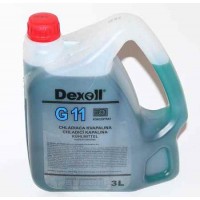 DEXOLL Antifreeze G11 zeleno-modrá 3L