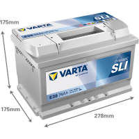 Autobatéria Varta dynamic SLI 12V 74Ah 750A 574402075K262