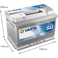 Autobatéria Varta Dynamic SLI 12V 74Ah 680A 574013068K262