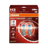 OSRAM NIGHT BREAKER LASER H3 PK22S 12V 55W