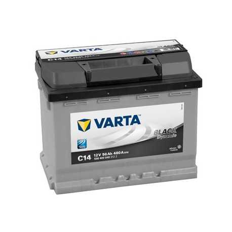 Autobatéria VARTA BLACK 12V/56Ah 480A (C14) 5564000483122