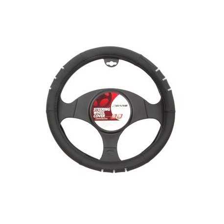 4CARS POŤAH VOLANTU čierno-chrómový