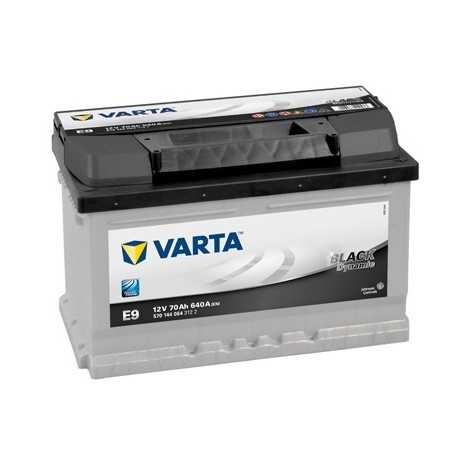 Autobatéria VARTA  BLACK 12V/70Ah 640A (E9) 5701440643122 