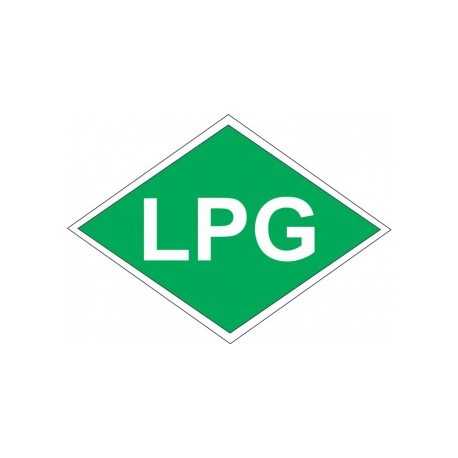 Označenie " LPG " samolepka