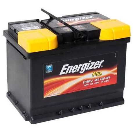 Autobatéria Energizer Plus 12V 60Ah 540A (EP60-L2) / 5604080546742