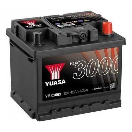 Autobatéria Yuasa YBX3000 12V 45Ah 425A (YBX3063)