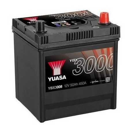 Yuasa YBX3000 12V 50Ah 450A (YBX3008)