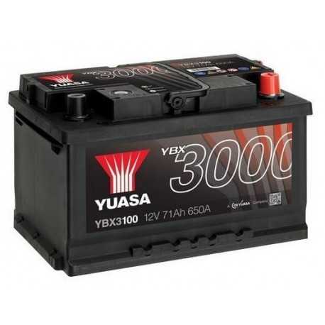 Yuasa YBX3000 12V 71Ah 650A (YBX3100)