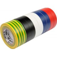 Izolačná páska 19mm x 20 m farebná 10 ks YATO